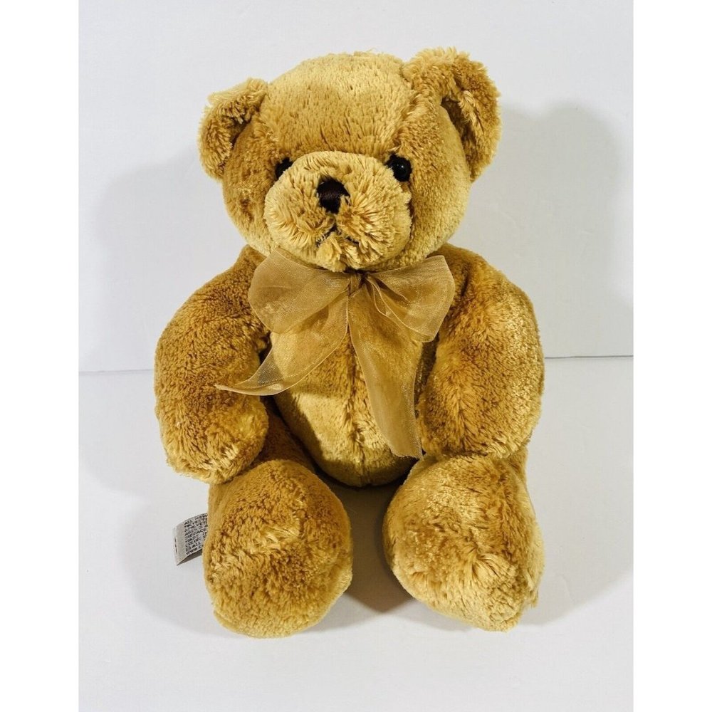 Color Rich Limited Brand Teddy Bear Brown Minky Soft Plush Stuffed Animal Toy